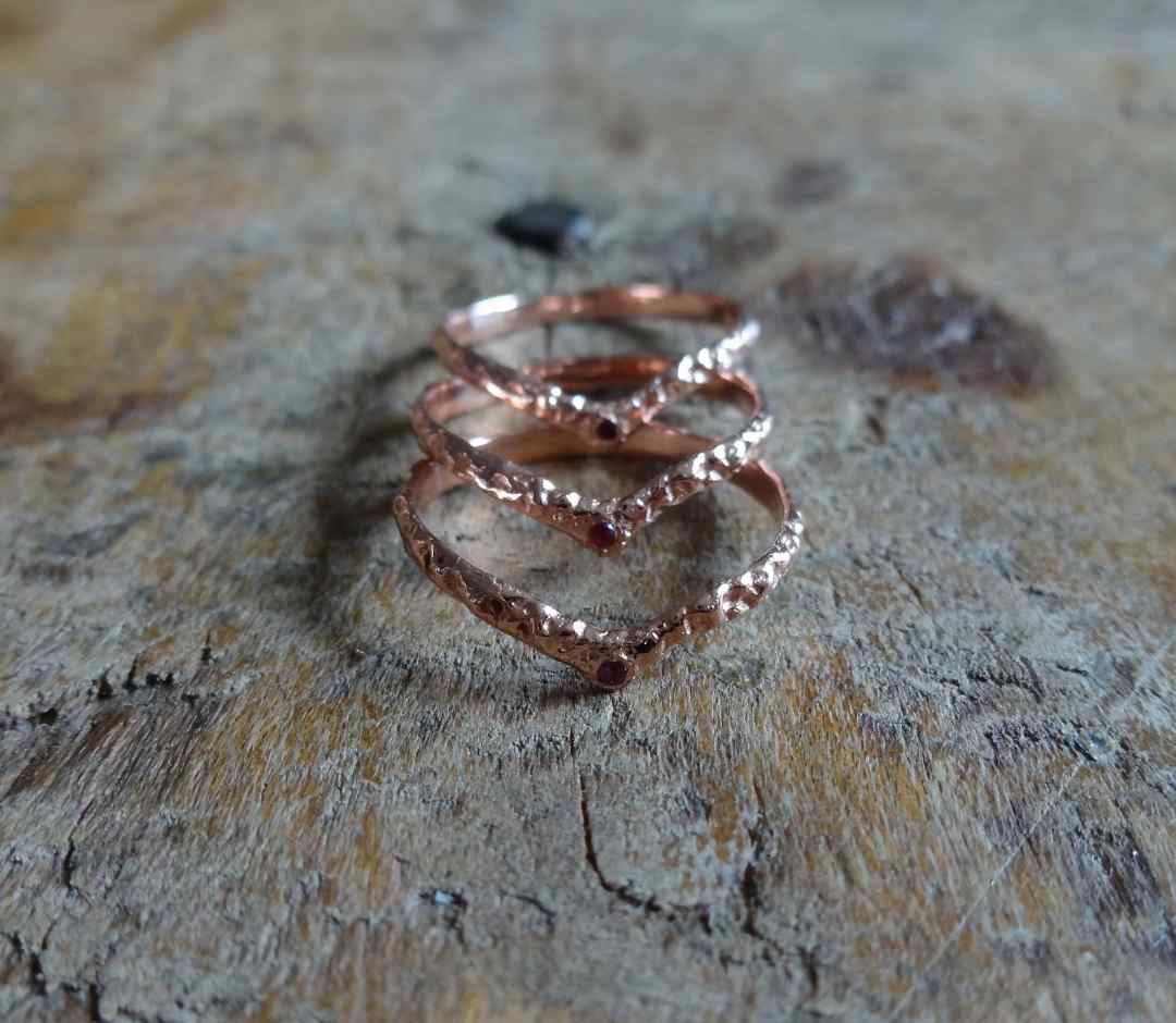 Wonder Woman Midi Ring Rose Gold 