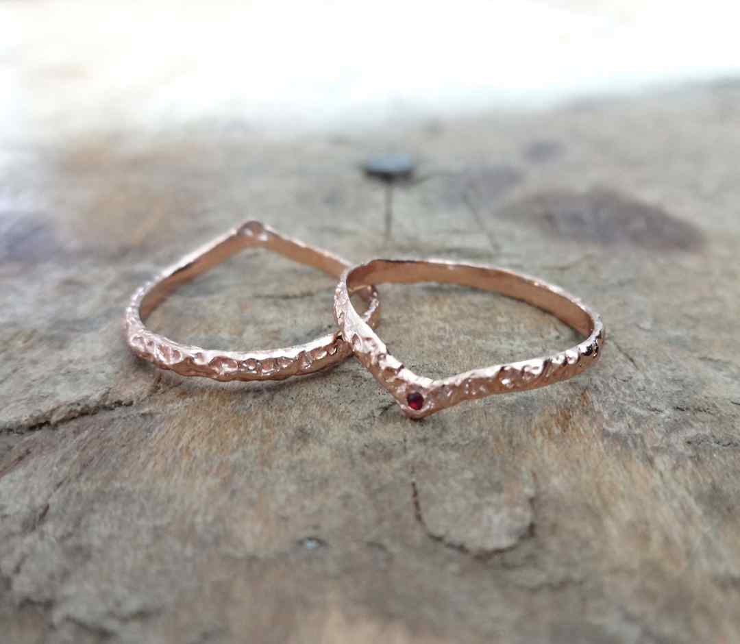 Wonder Woman Midi Ring Rose Gold 